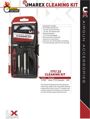 .177 and .22 Caliber Air Gun Cleaning Kit – Includes Cleaning Rod, Brushes, Mops