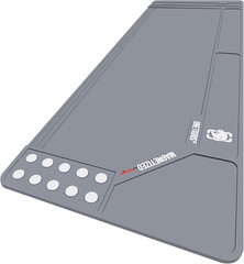 Gun Cleaning Mat Rifle Pistol Gun Mat with Magnetic Dots, Non-Slip Oil Resistant