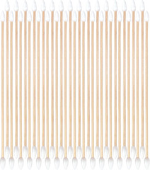 400/200 Ct 6 Inch Double-Ended Gun Cleaning Swabs with Bamboo Sticks – Ideal for