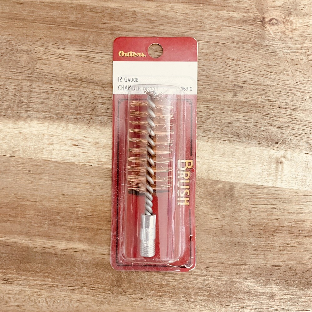 Outers Bronze Shotgun Chamber Brush – 12 Gauge, Open Box