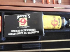 Hoppes Vintage Gun Cleaning Kit 11 Pcs/ Wood Case,Guide Manuel