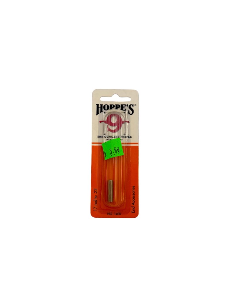 Hoppe’s 9 End Accessory Rod – .17 rod to .22 – 2 TOTAL PACKS!!