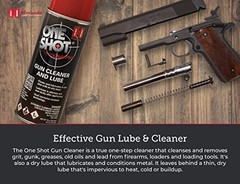 Hornady 99901 One Shot Gun Cleaner Aerosol Spray with DynaGlide Plus (10 fl oz