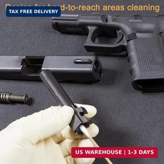 Eyxformula 200/400 Pcs Gun Cleaning Swabs with Double Pointed Tips, 6 Inch Sturd