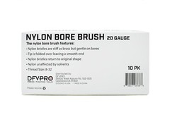 10 Pack- 20 Gauge Nylon Bore Brushes for Gun Cleaning and Maintenance