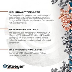 High-Performance Precision Airgun Pellets for Target Shooting & Practice