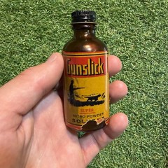 Vintage OUTERS No. 478 Gunslick Shotgun Gun Cleaning Kit *Solvent Empty No Patch