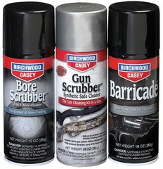Birchwood Casey Gun Bore Scrubber and Barricade 1,2,3 Kit