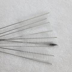 Lot of 12 Nylon Tube bore Cleaning Brush Set Carburetor Engine Cleaners