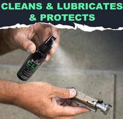 Gun Cleaner & Lubricant CLP Kit 2oz Spray & 1oz Needle Oiler Firearm Maintenance