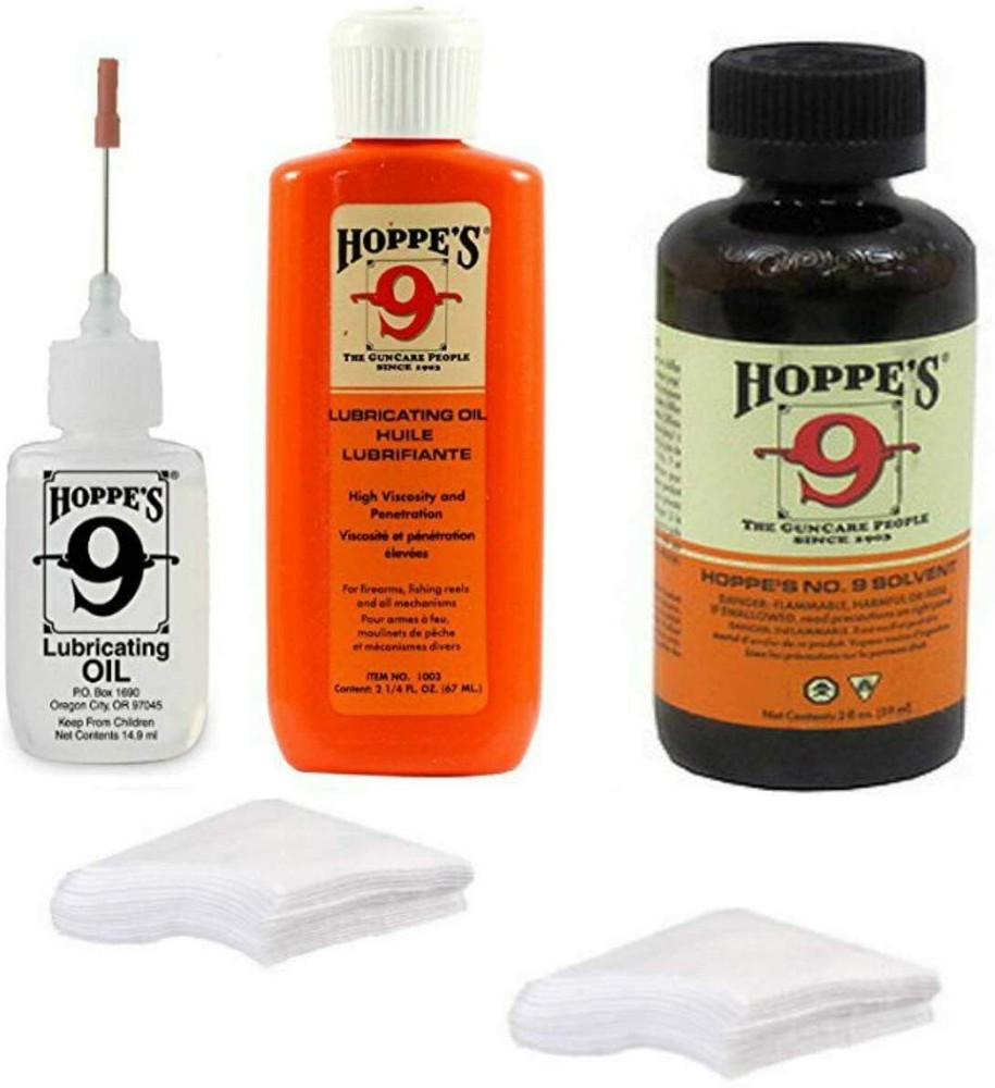 Hoppes 9 Gun Oil Lubricant Needle Applicator & Refill – Firearm Lube & Cleaner