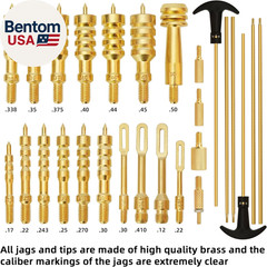 Gun Cleaning Kit, Rifle Cleaning Kit Universal for All Caliber, Pistols, Handgun