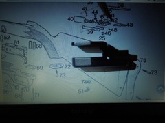 Rare Original HK SL7 / 940 Spare Part from 80th made in Germany