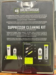 Breakthrough Clean Suppressor Cleaning Kit Includes 16 OZ Bottle Cleaner BT-SCK