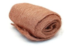 Copper Wool 3.5 Oz Skein/Pad -by Rogue River Tools. CHOOSE GRADE! -Made in USA!