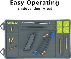 Gun Cleaning Mat Anti-Slip Rubberized Pistol Workbench Organizer | Free Shipping