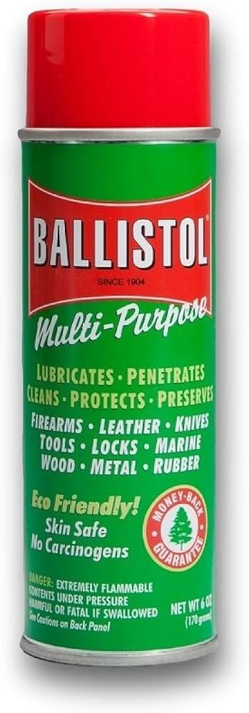 Ballistol Multi-Purpose Oil – Lubricant, 6 oz. Aerosol Can