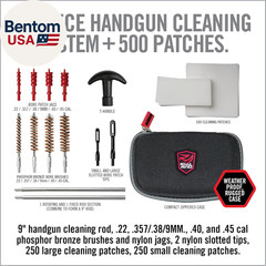 Handgun Cleaning Kit | Includes Gun Cleaning Mat 19X16 with Magnetic Parts Tray