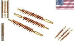 3-Pack Bronze Gun Bore Brushes: Enhanced Cleaning for .30/.32 Caliber
