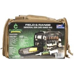 Clenzoil Universal Gun Care Range Travel Gun Cleaning Gear Bag, Tan #2366