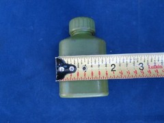 2 pcs: Surplus Original Green Chinese Oil Bottles
