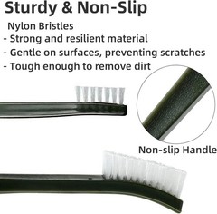 20 Pack Miaozhun Double-Ended Gun Cleaning Brush, 7 Inch Nylon Bristle Brushes,
