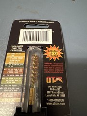 Otis #30 Rifle Pistol .30-8mm Caliber Standard Rod Thread Base Brass Brush