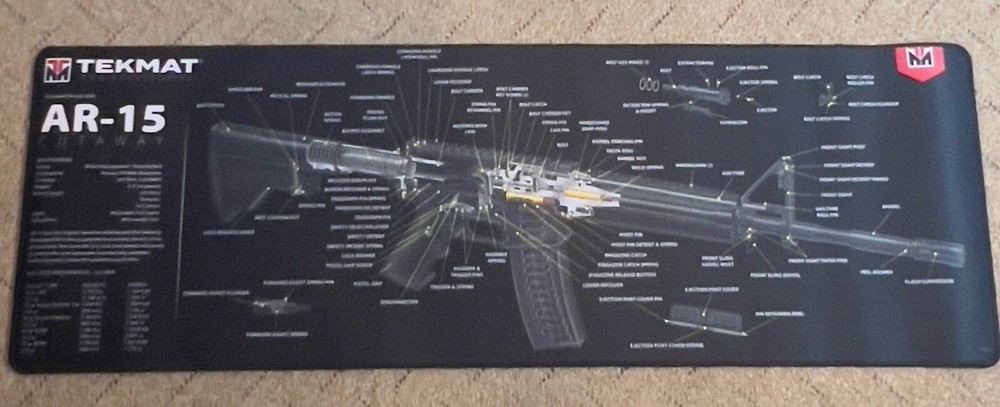 Tekmat Gun Cleaning Mat – Color