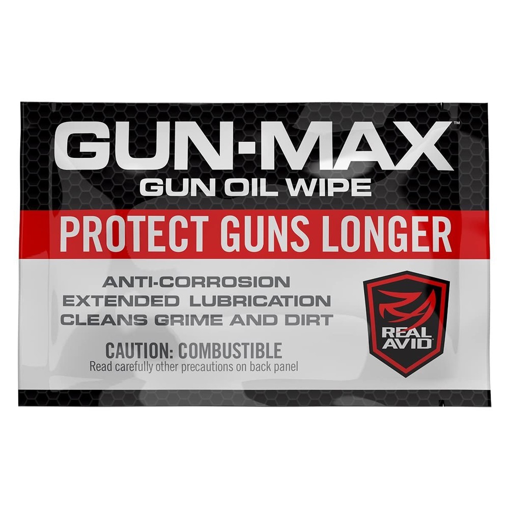 Real Avid Gun Oil Gun Cleaning Wipes, Gun Cleaning Supplies Gun Cloth with…