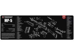 Tekmat Long Gun HK MP5 Gun Cleaning Mat Black