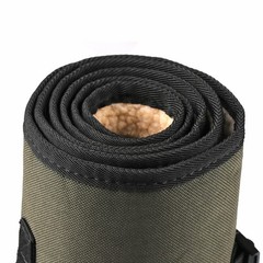 Tourbon Portable Long Gun Cleaning Mat with Tool Storage Pocket Fleece Padded