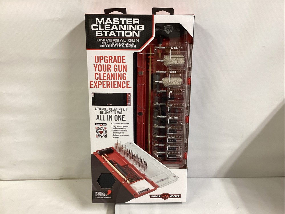 Real Avid, Master Cleaning Station, Universal Cleaning Kit, Deluxe Gun Mat
