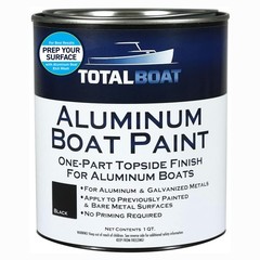 TotalBoat Aluminum Boat Paint for Canoes, Bass Boats, Dinghies, Duck Boats, Jon
