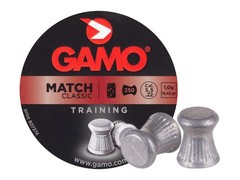 Gamo Match Pellets, .22 Cal, 15.43 Grains, Flat Nose, 250ct One Size, Multi