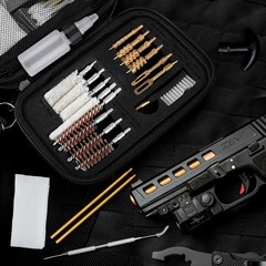 Comprehensive Gun Cleaning Kit with Laser Engraved Tools – Easy Organization