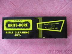 VINTAGE MILL RUN BRITE-BORE RIFLE CLEANING KIT