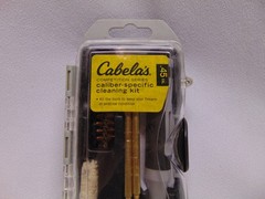 Cabela’s .45 cal specific cleaning kit in shell case 231886