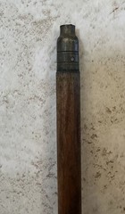 ANTIQUE MUZZLELOADER CLEANING ROD SET BRASS TIPS 48” COMPLETE