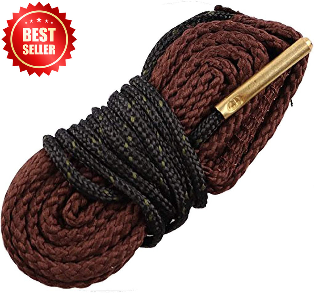 .17 Cal .177 17HMR Gun Cleaning Kit Bore Rope Rifle Pistol Shotgun Cord US
