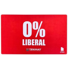 TekMat Door Mat Zero Percent Liberal 25″ x 42″ Red – TEK-42-LIBERAL