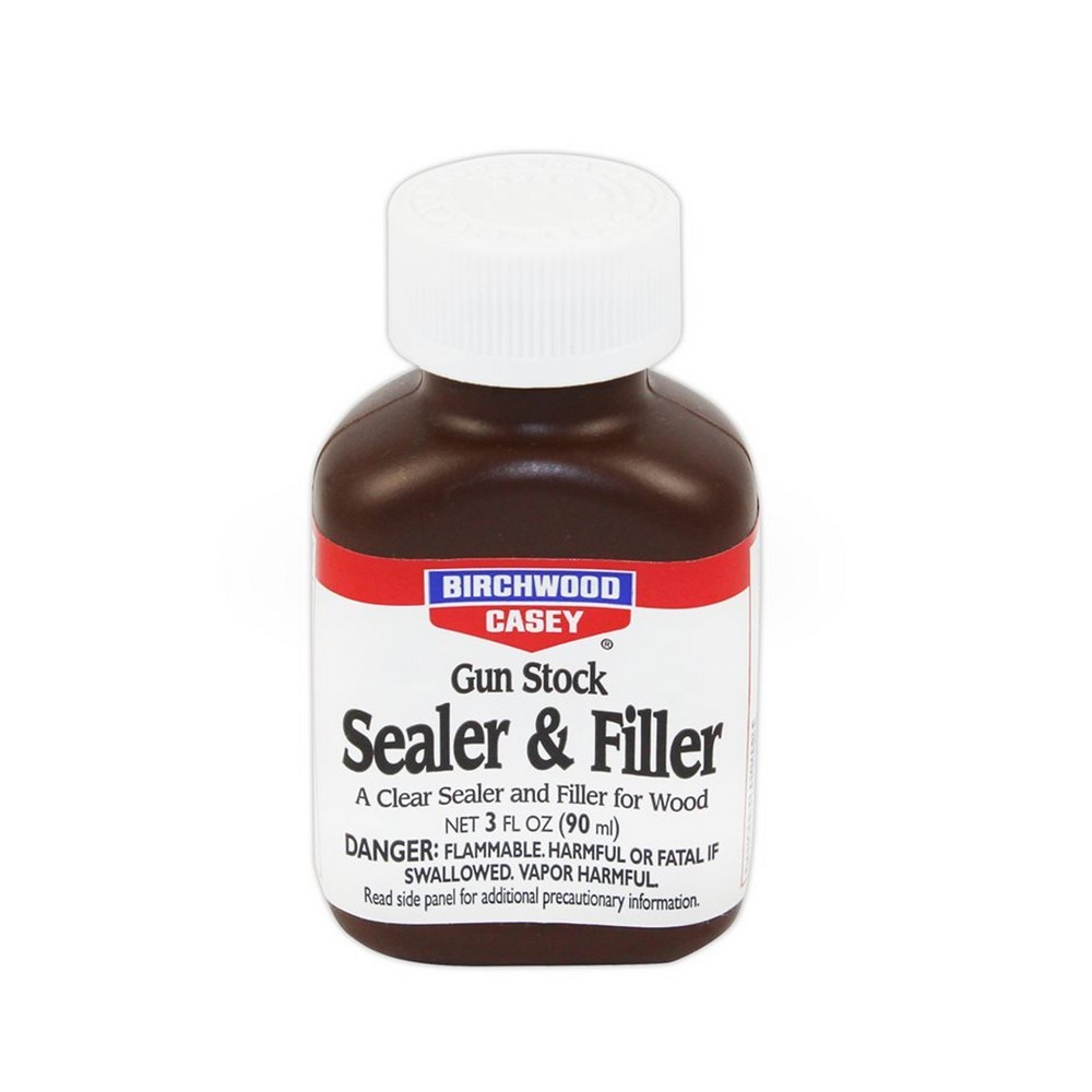 Birchwood Casey Gun Stock Sealer & Filler For Wood 3 Fluid Ounces Bottle – 23323
