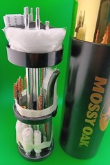 NEW 58 Piece Universal Gun Cleaning Kit, Haas Outdoors, Mossy Oak, Shotgun Shell
