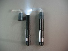 BORE LIGHT NEW BLACK SUPER BRIGHT LED GUNSMITH BORE LIGHT ! HUNTING GUN CLEANING