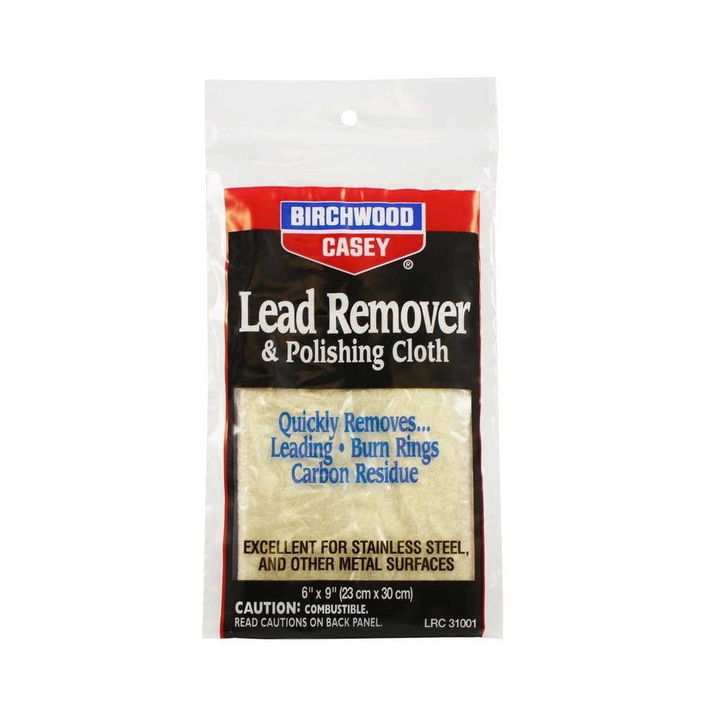 Birchwood Casey Lead Remover and Polishing Cloth 6×9 31002: BC-31002