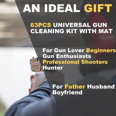 Kit Limpieza Armas Universal Rifle Pistola Escopeta
