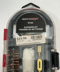 Rangemaxx 12 gauge cleaning kit Bass Pro Shops hunting gun smithing sporting