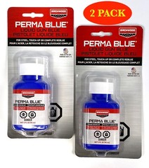 2 PK Birchwood Casey Perma Blue Liquid Gun Blue Touch Up & Blueing – 3oz – 13125