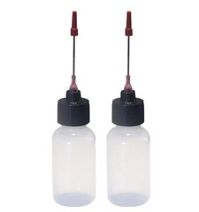 2 Bottles -1 OZ Size Bottles with Stainless Needle tip for All Your Gun Oils