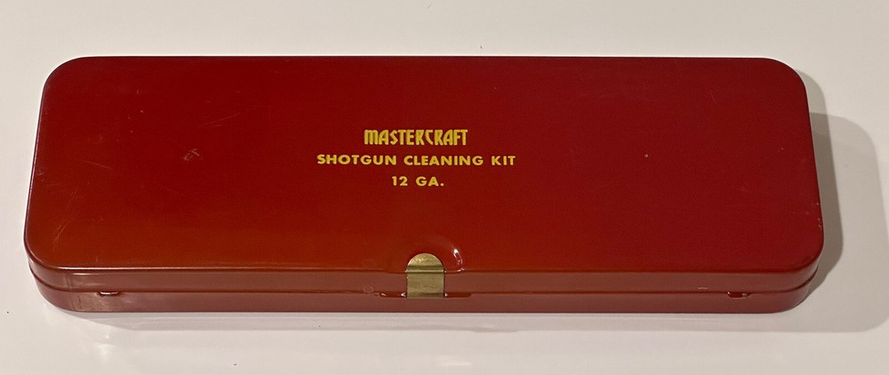 Vintage Coast To Coast Master Craft Shotgun Cleaning Kit 12 Gauge ~ Near Mint!