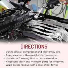 Vortex II Air Cleaning Gun – Pro Auto Detailing Tool for Deep Cleaning Interiors